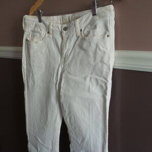 LUCKY Brand Low Rise White Lolita Bootcut Jeans Women Size 10/30 Like NEW